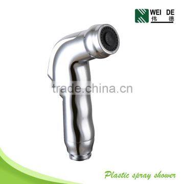abs plastic chrome high quality spray shower toilet bidet shower