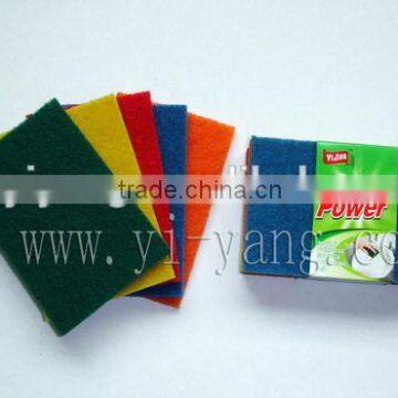 Non-scrath scouring pad