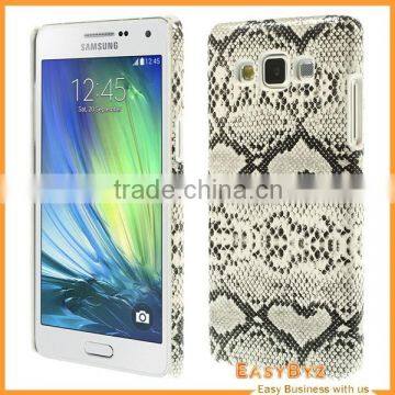 Snake Skin Leather Coated Hard Back Case for Samsung Galaxy A5 SM-A500F