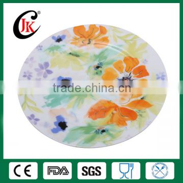 Wholesale Promotional Bone China Printed Ceramic Plate,Cheap Custom Dinner Plate