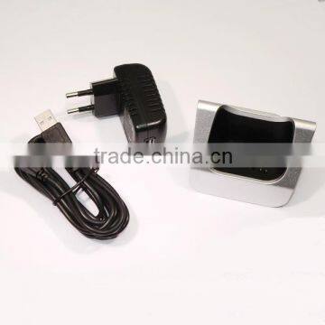 Dock Charger + power supply + USB cable for Alcatel Dect 8232