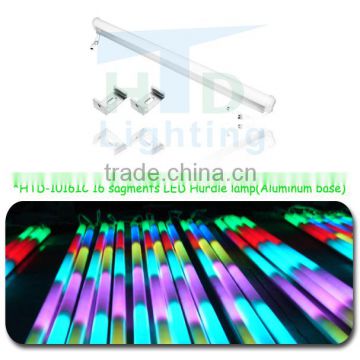 Full color 8segments LED Series led hurdle lamp 5050RGB