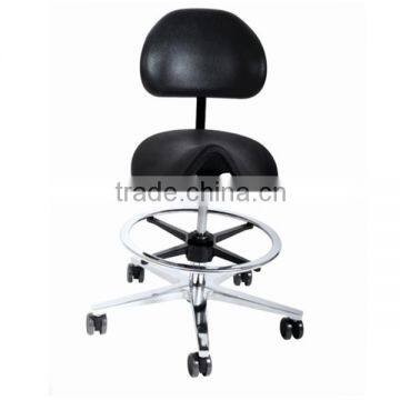 High Quality Laboratory ESD Chair With Adjustable Height, PU Saddlestool photo-2