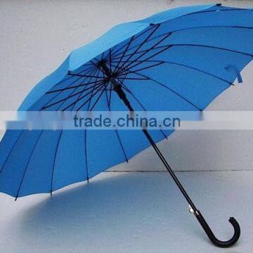 2016 16 Panels Auto Open Strong Wholesale Cheap Rain Umbrella,big Promotion Umbrella photo-5