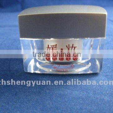 20/30/50g square cream jar with elegant appearance