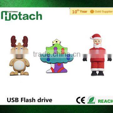 Christmas gift 128mb flash drive bulk usb disk