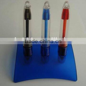 stand up gift ballpoint pen with pen holder wholesales