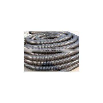 PVC PE Single Wall Corrugated Tube Forming Machine photo-2