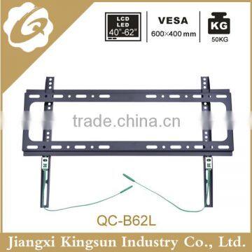 Most Popular Special Flat Panels LCD TV Mount Bracket With Self-loccked Fastener Strip Up to 62 Inch
