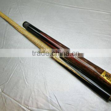 Top quality 3/4-pc snooker cue ash wood ebony billiard snooker cue