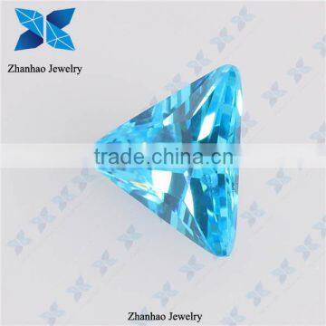 Men triangle famous zircon necklace designs for gemstone