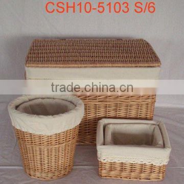 willow storage basket