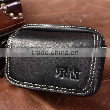 cow leather coin purse