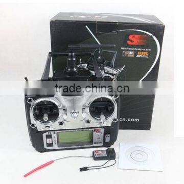 FlySky FS-T6 2.4G 6CH RC Radio Control Transmitter and FS-R6B Receiver System for RC Drone photo-3