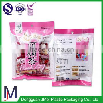 Made in china halloween colorful cotton chocolate candy packaging bag