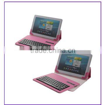 9 -10.1 Inch PAD Universal Leather Case Cover With 3.0 Wireless Bluetooth Keyboard photo-4