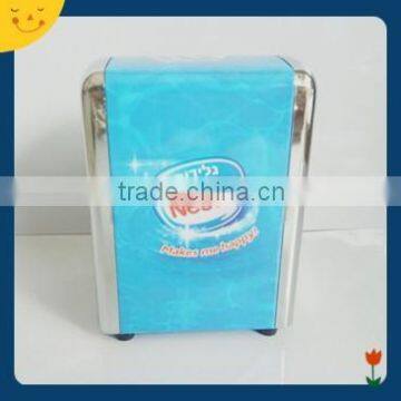 Tin Napkin Dispenser With Coffee Advertisement Cheap Price Tinplate Napkin Dispenser