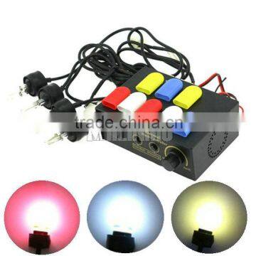 Type R 12V Multi-Function Adjustable Warning Strobe Light 8 Function Multi-color cover U tube led