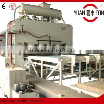Professional Semi Automatic Laminate Flooring Press Production Line