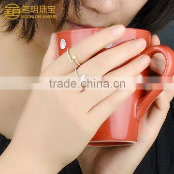 Wholesale Unique Design of 925 Sterling Silver Arrow Openings Ring for Stylish Men photo-4