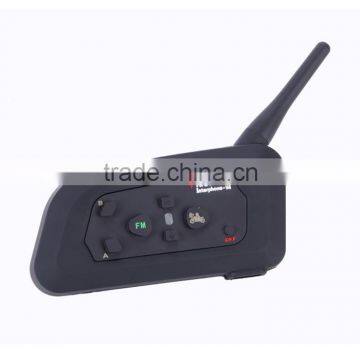 V4 1200m 4 Riders Intercomunicador Bluetooth Intercom for Motorcycle Motorbike Helmet Headset With FM Radio photo-3
