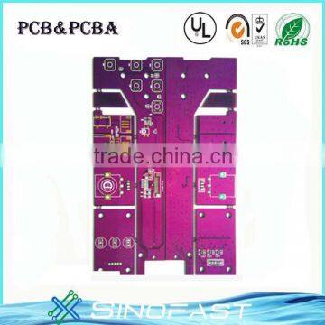 ingle-sided PCB with Hard Thick Gold plating 50 Micro Inch (1.25 Micro Meter)