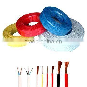 China CCC RV extra flexible electrical cables and wires size 0.5mm2 to 1mm2 300/500v