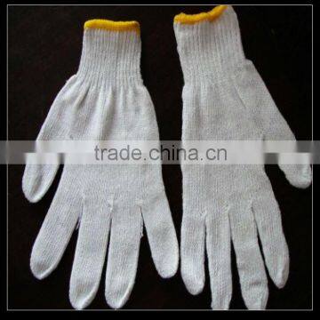 Stirng Knit Cotton Gloves Factory Knitted Working GLoves PVC dot Palm Cotton Gloves Multi Color Cotton Knit Gloves