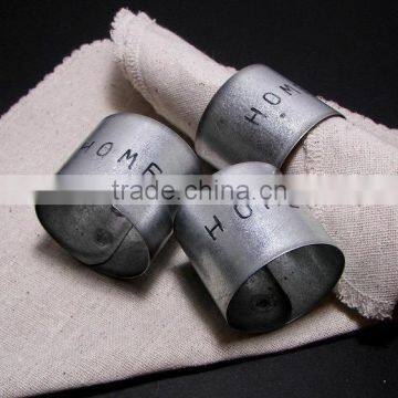 Napkin Ring, Metal Napkin Rings Engraved Napkin Ring Home