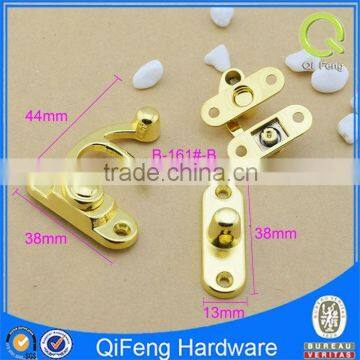 decorative combination lock light gold metal clasp locks