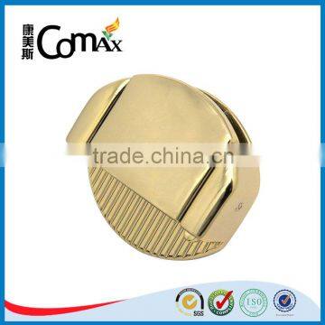 Fashion Round Push Lock Gold Metal Lock For Handbags photo-3