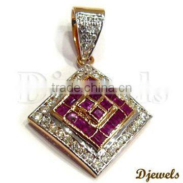 Turquoise Diamond Pendants, Diamond Gold Pendants, Diamond Jewelry