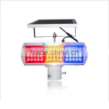 South America Best Seller Solar Powered Road Safety Blinker Flashing Warning Light