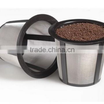 stainless steel coffee funnel filter mesh