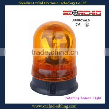 12v PC amber magnetic rotating beacon /warning light