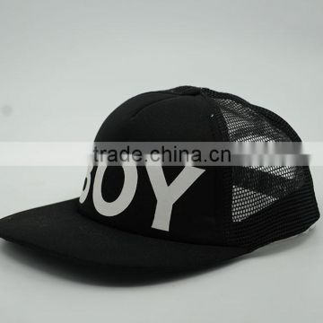 Custom Fashion Trucker Snapback Cap With Printing