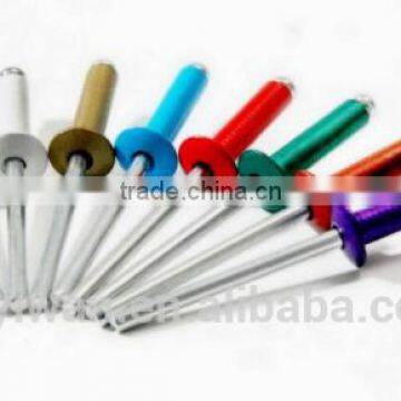 Chinese Color Coated Aluminium Blind Rivet With Steel Mandrel photo-2