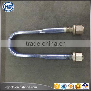 Truck Customized Steel u Clamp Bolt With Nut for NISSAN SCANIA HINO MITSUBISHI MAN