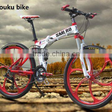 26 inch Alloy foldable mountain bike/ folding bicycle for sale