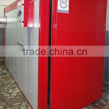 Manual powder coating oven