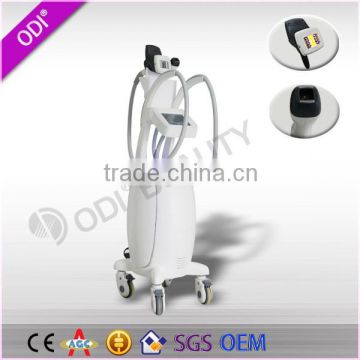 OD-S70 body slimming machine with 640nm lipolaser in vacuum roller handle