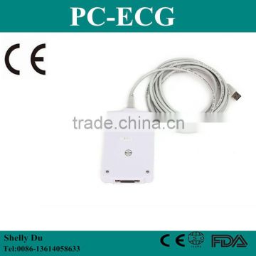 CE&ISO Approved High Quality 12-lead Resting PC Based ECG Machine Computer Software+CardioScape-Shelly