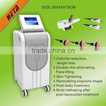 Guangzhou HETA Lipo diode cold Laser Skin lifting Vacuum liposuction weight loss machine RF+CRYO technology