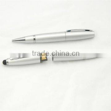 4GB 8GB USB stylus touch ball pen with good memory Metal pen drive free samples