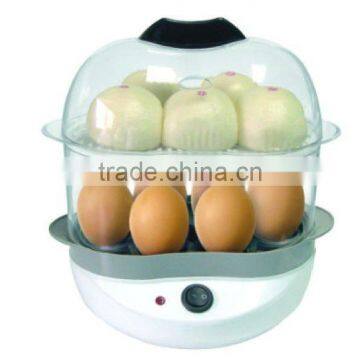 2 layers plastic electric egg poacher & boiler