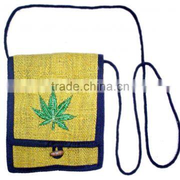 100% pure hemp bags/new design hemp bags