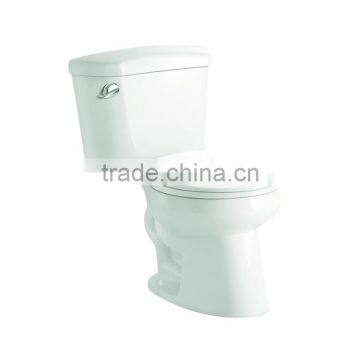 good quality two piece c siphon toilet