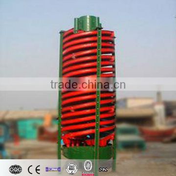 China Chrome Spiral Chute For Gold Recovery