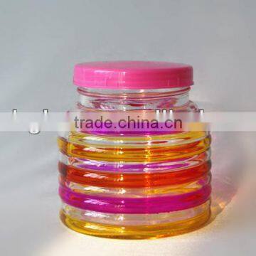 3pcs glass jar