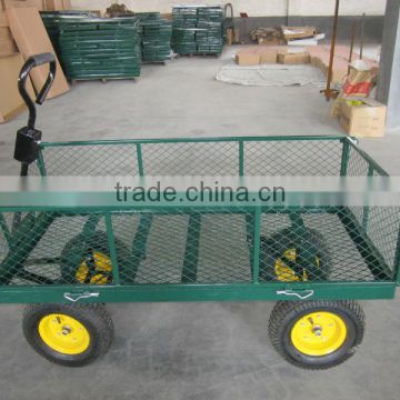 folding utility wagon / garden trolley wagon cart hand truck / tool wagon